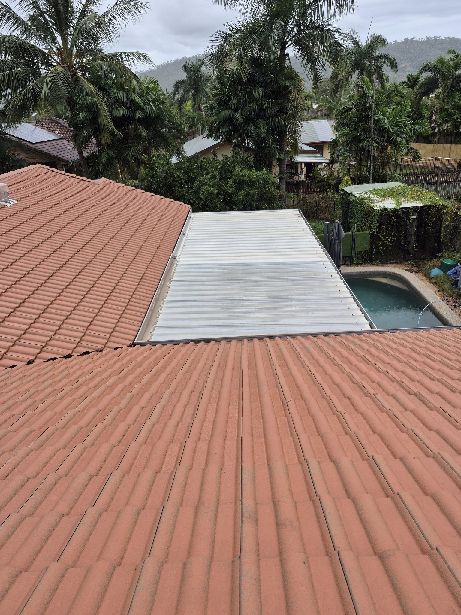 After cleaning